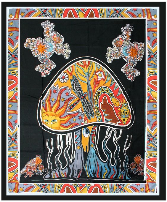 Mushroom Tapestry