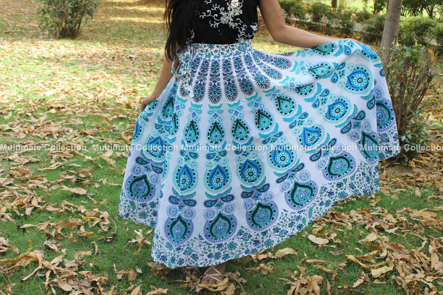 Handmade Festival Skirt: Touch of Boho-Chic to Your Wardrobe with this Gypsy-Inspired Clothing Skirt, home outfit,hippie skirt, fairy skirt