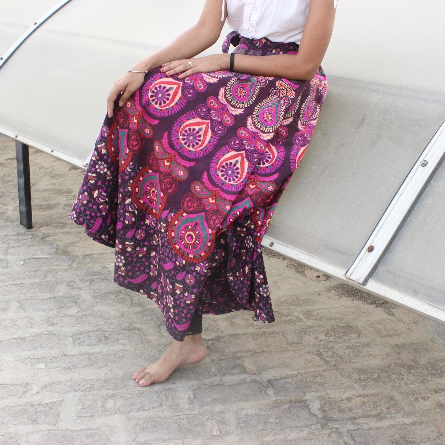 Handmade Festival Skirt Home Outfit Hippie Skirt Fairy Skirt Touch of Boho-Chic to Your Wardrobe with this Gypsy-Inspired Clothing Skirt