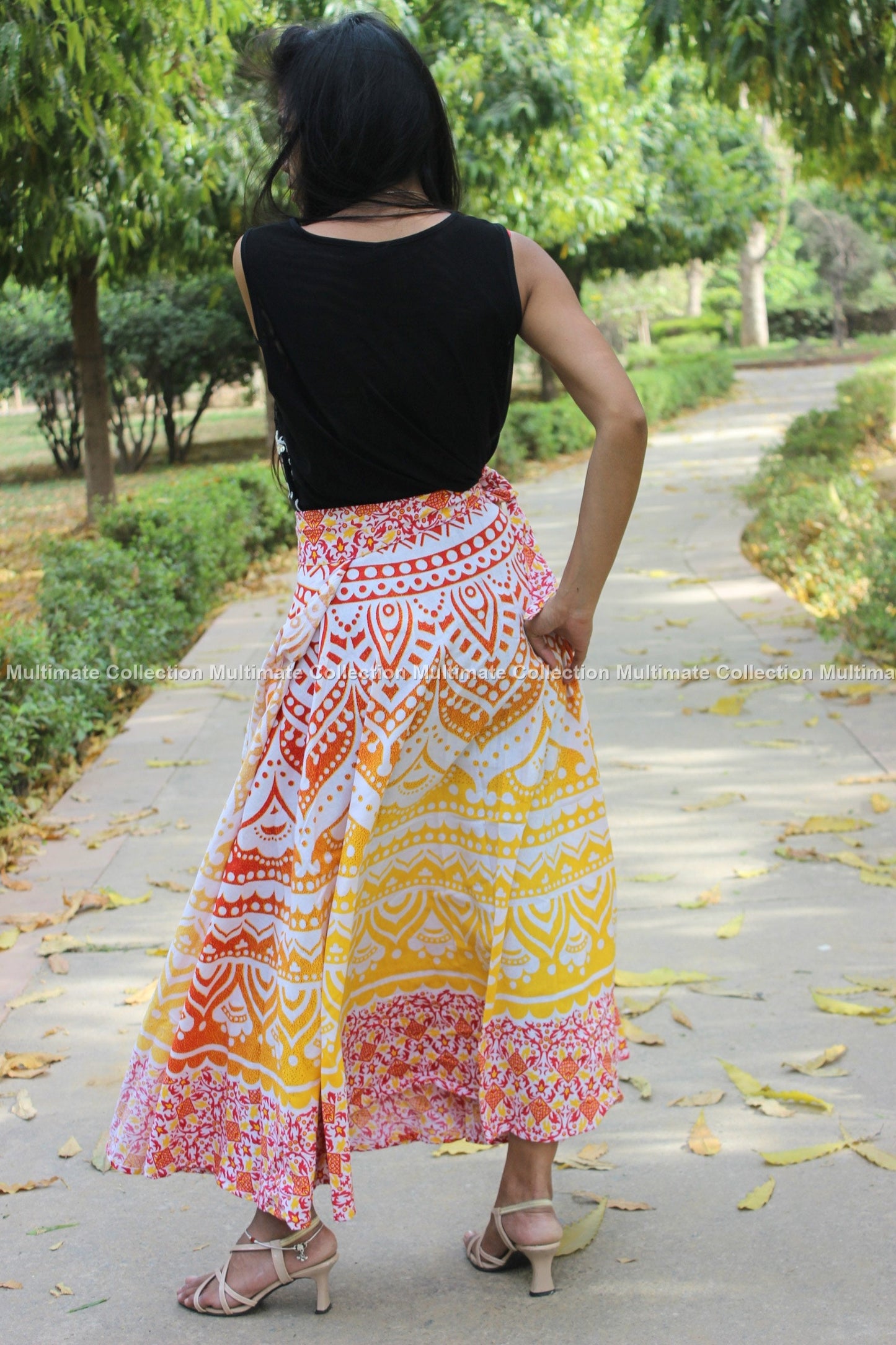Gorgeous Handmade Hippie Skirt: Flowy and Feminine Clothing Skirt for Boho-Chic Look, fairy skirt, home outfit, gypsy skirt, festival skirt